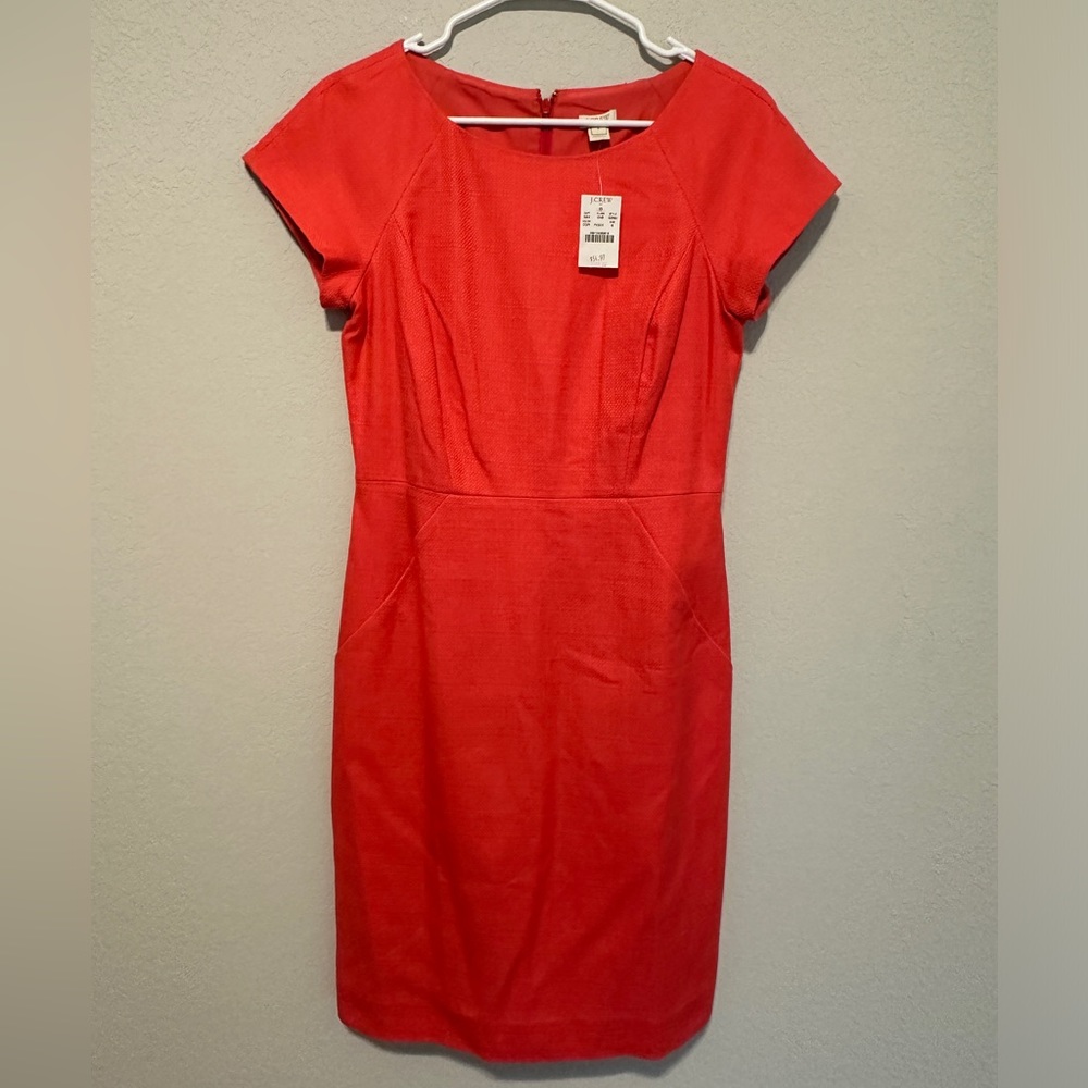 SEXY V-Day Dress!❤️❤️❤️ J Crew Tweed Dress Womens Size 6 EXCELLENT CONDITION!